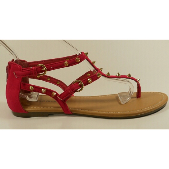 HOT PINK SANDALS - Picture 2 of 4